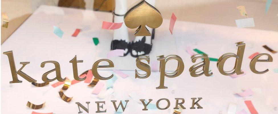 Kate Spade logo on a store in New York