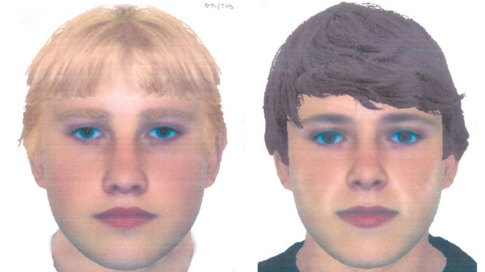 E-fits of the two boys described by Carl Beech