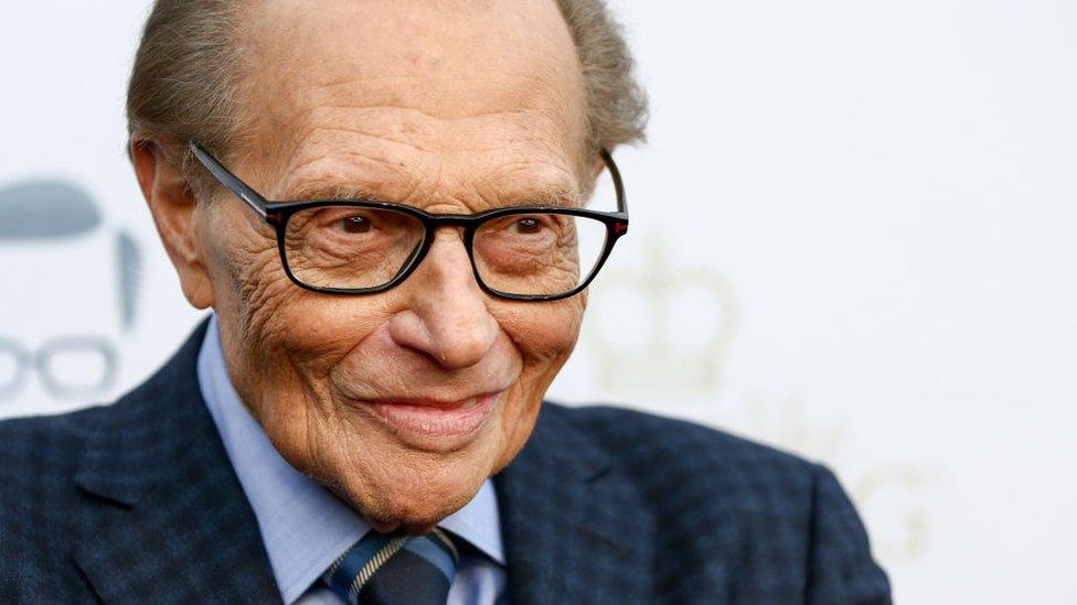 Larry King in California in 2017