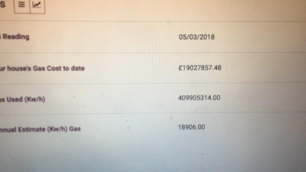 Gas bill