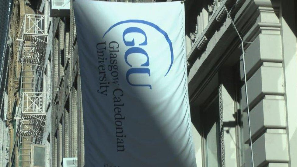 Glasgow Caledonian University flag