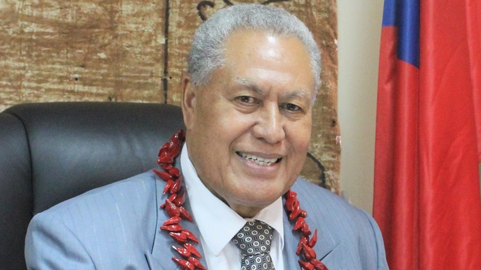 Samoan head of state Head of state: Va'aletoa Sualauvi II