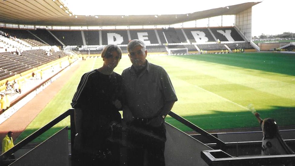 Ben Knowles and his father