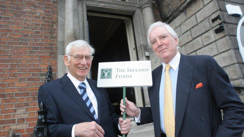 Dan Rooney and Sir Anthony O'Reilly