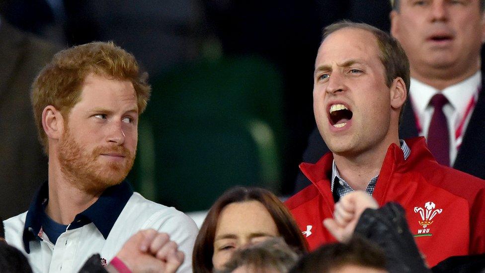 Prince Harry and Prince William