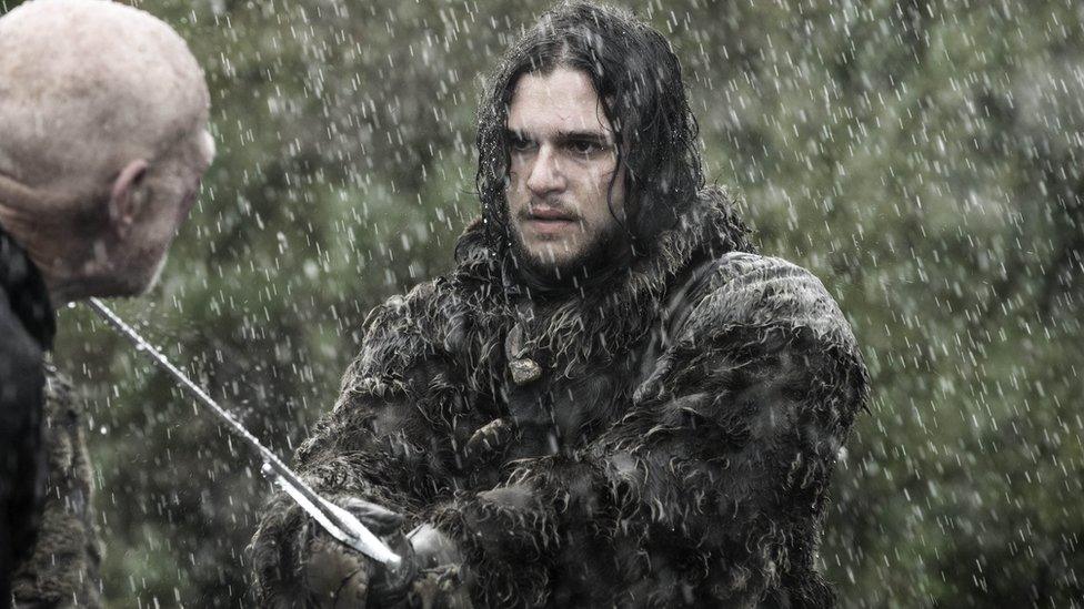 Kit Harington in Game of Thrones