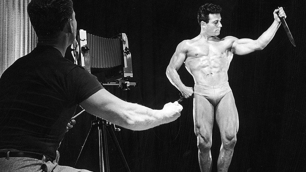 Photographer and bodybuilder