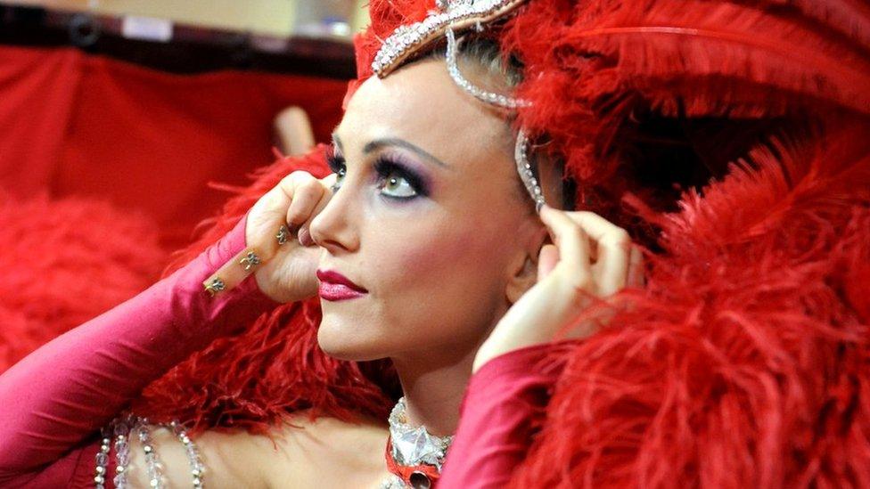 A dancer