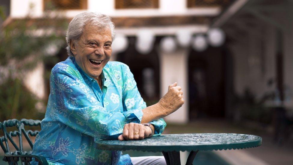 Lionel Blair on The Real Marigold Hotel