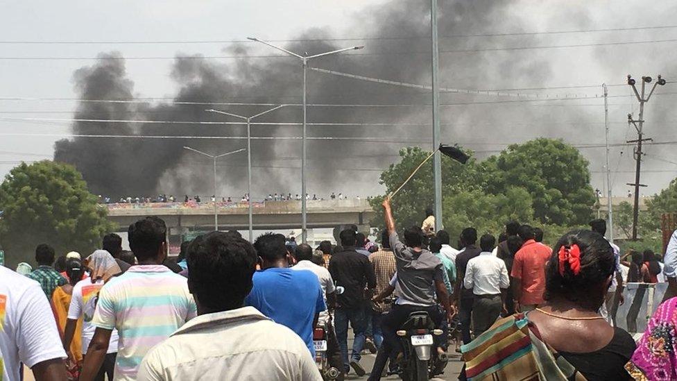 Protesters on may 22