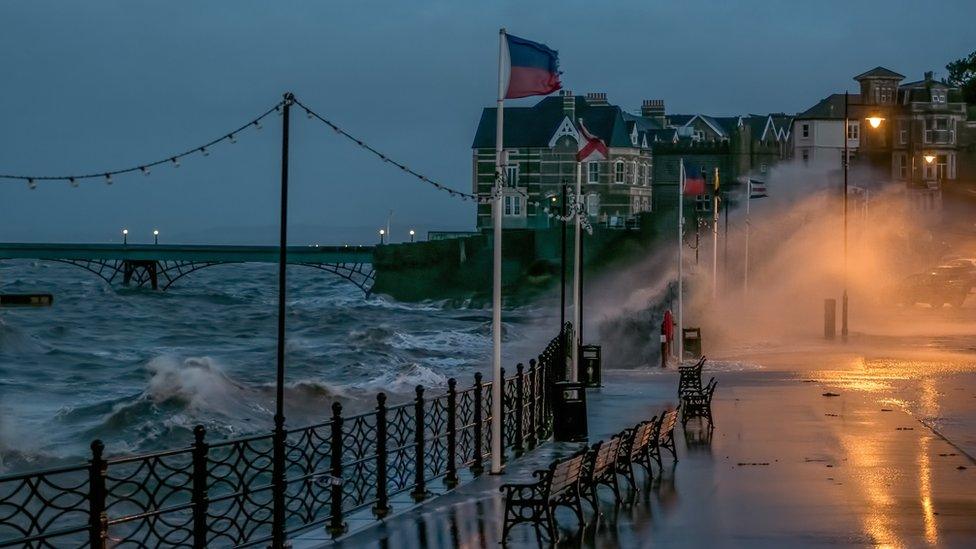 Clevedon seafront