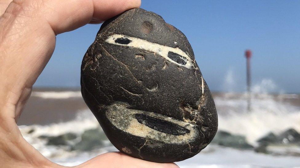 Dean Wilson's 1000th "pebble of the day"