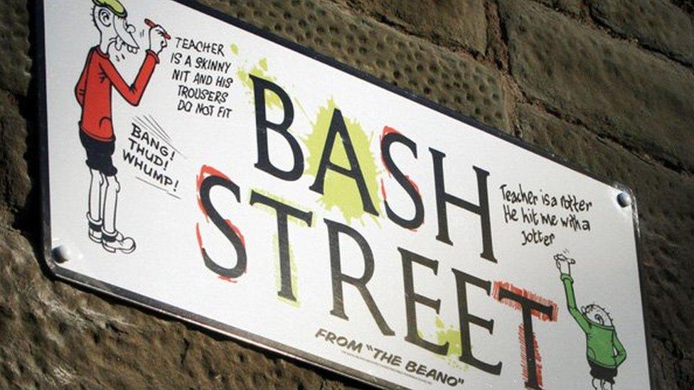 Bash Street sign