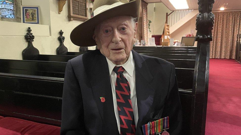 WWII veteran James Fenton