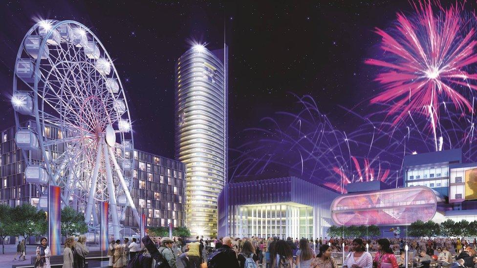 Smithfield night festival - artist's impression