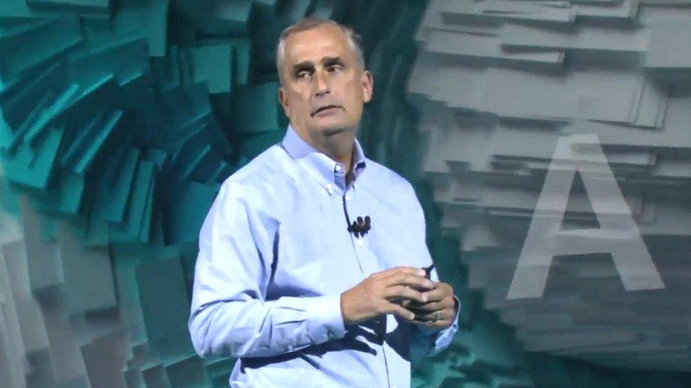 Intel chief executive Brian Krzanich