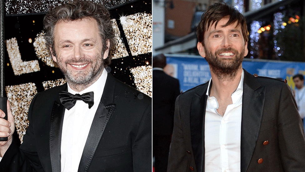 Michael Sheen and David Tennant