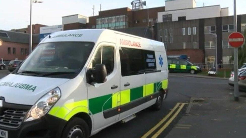 Thames Ambulance Service vehicle