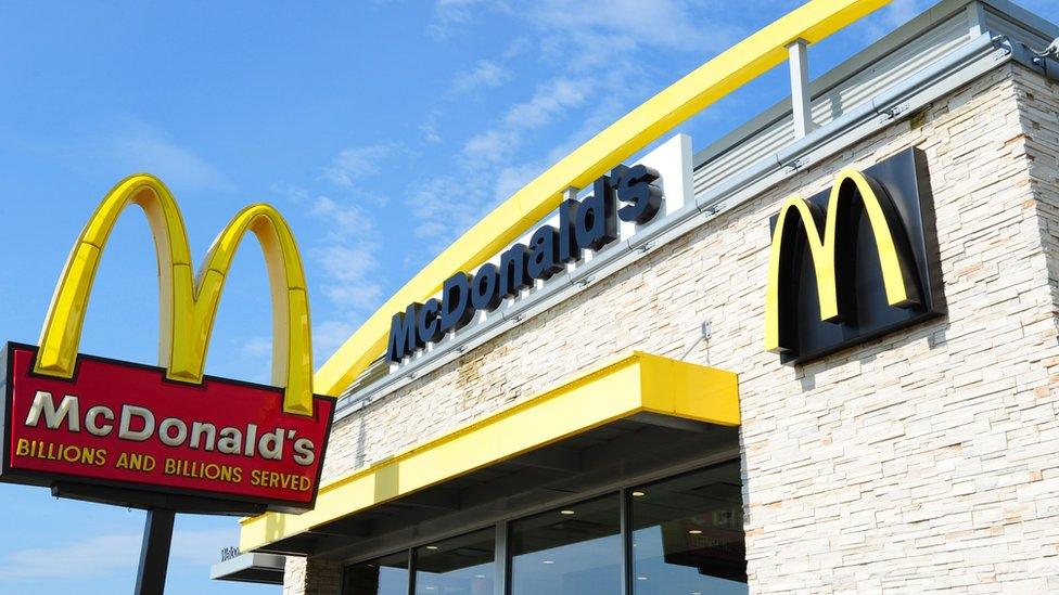 A McDonald's franchise