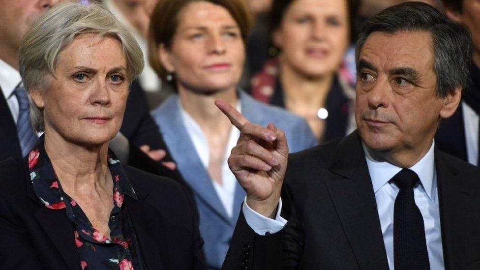 Penelope and Francois Fillon