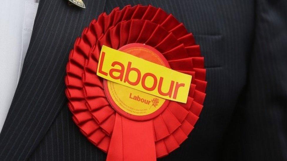 Labour rosette