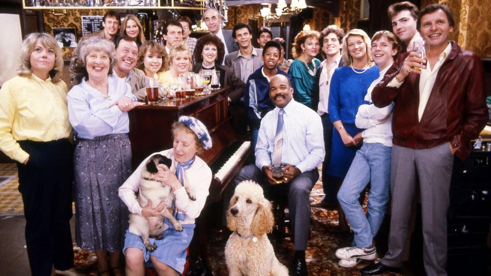 Eastenders cast shot