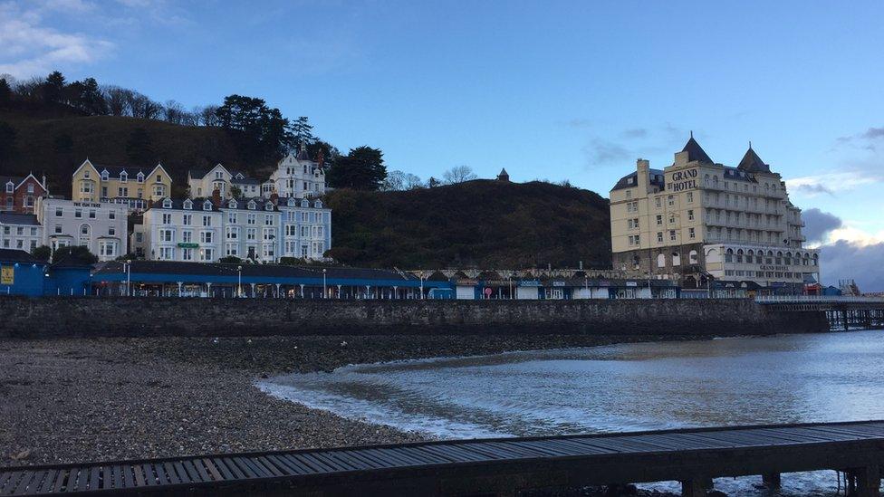 The pavilion pier site sits within a conservation area, next to the listed Grand Hotel