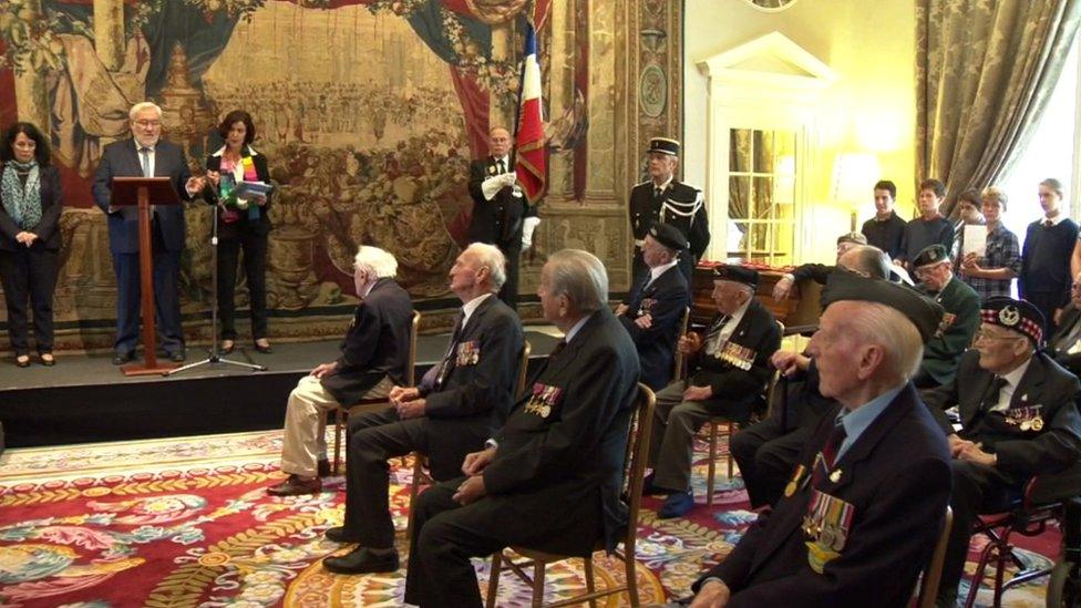 Legion d'honneur ceremony