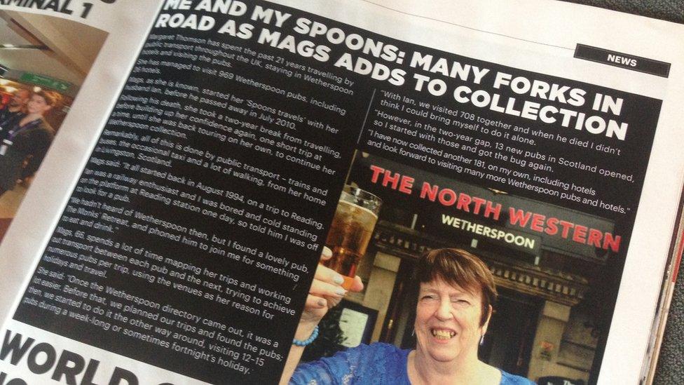 Wetherspoon's magazine