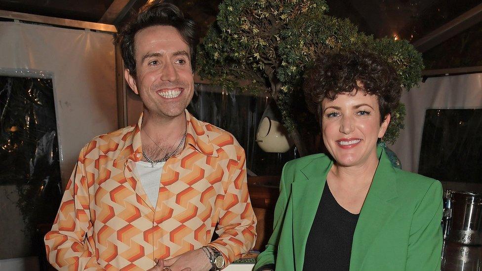 Nick Grimshaw and Annie Mac