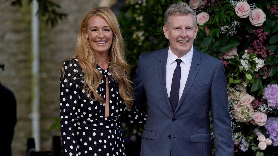 Cat Deeley and Patrick Kielty