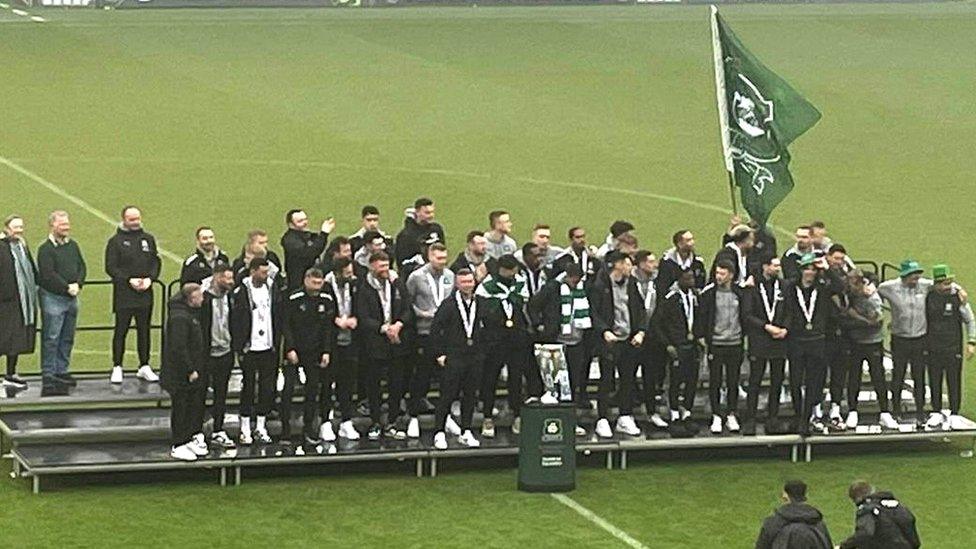 Plymouth Argyle victory parade