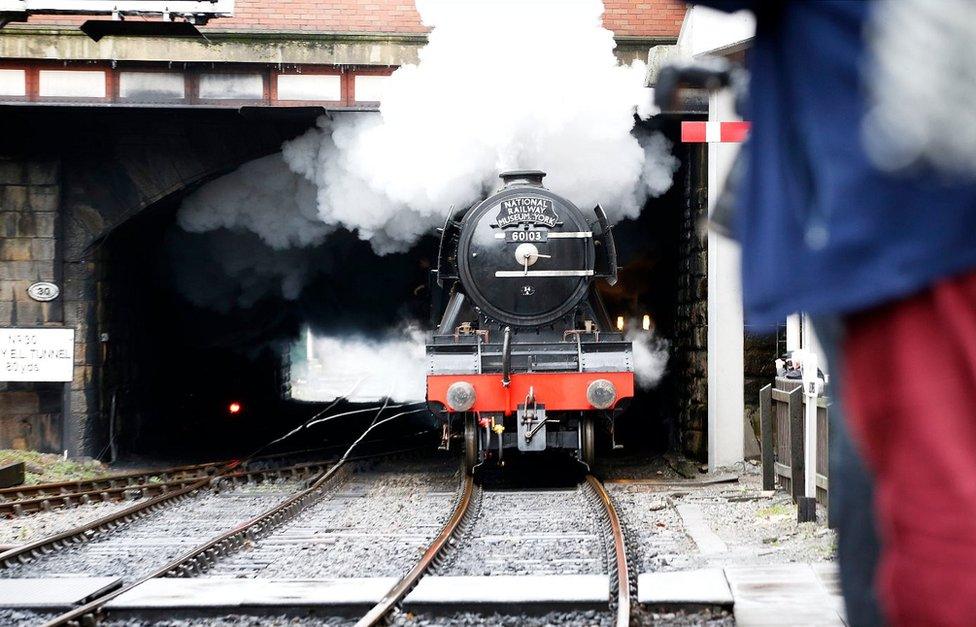 Flying Scotsman in Bury