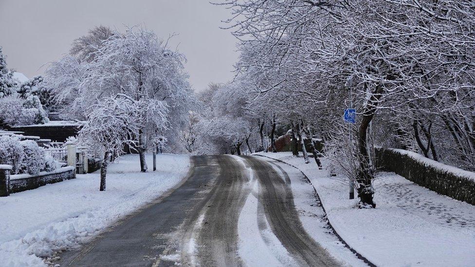 Cambus Booler captured this snowy scene in Alloa, Clackmannanshire