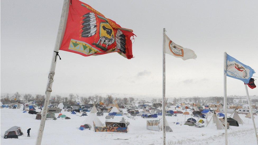 Oceti Sakowin camp