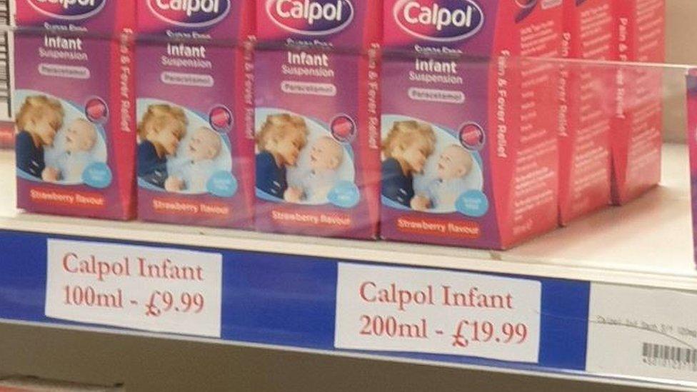 The calpol prices