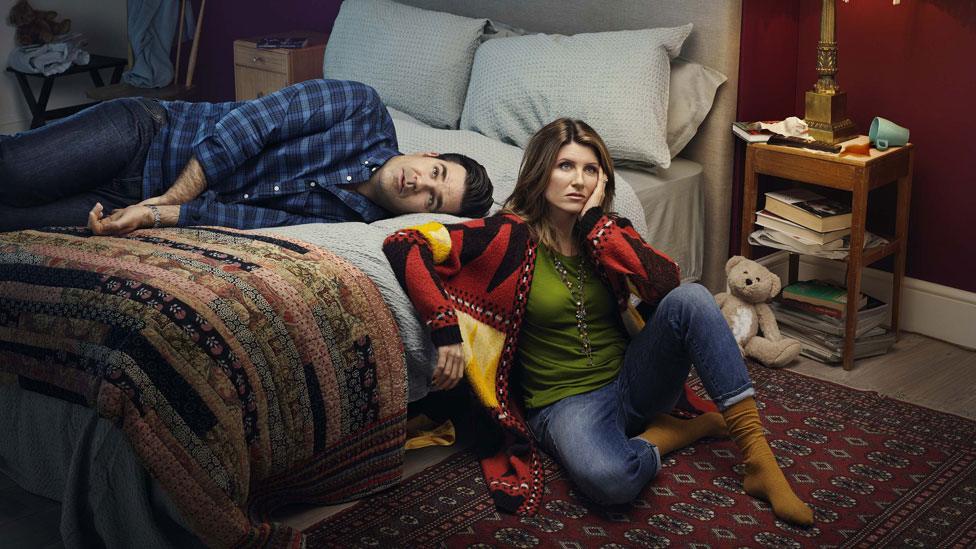 Rob Delaney and Sharon Horgan in Catastrophe