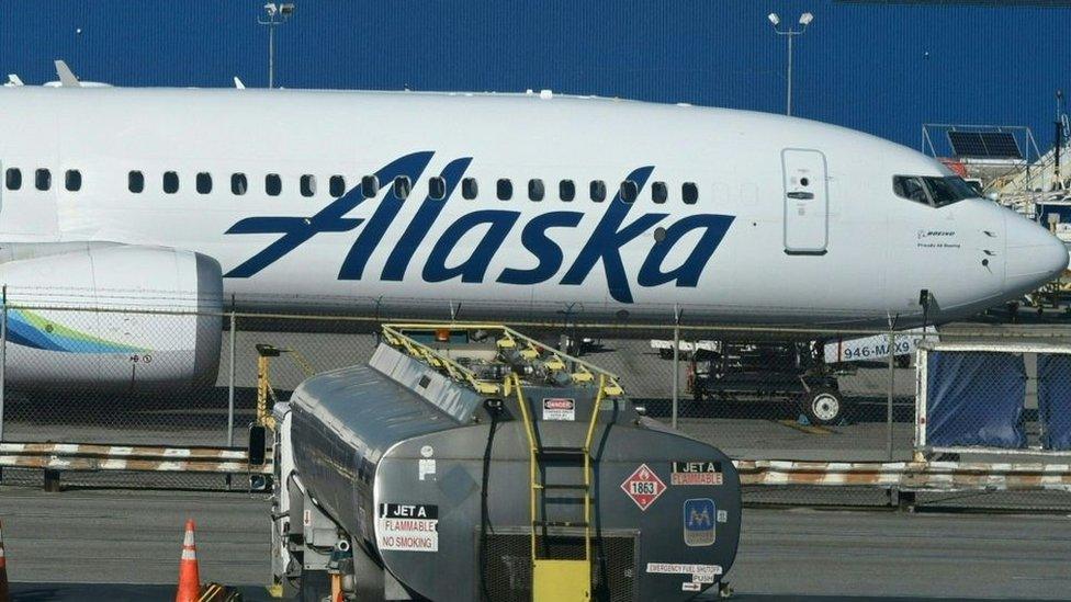 Alaska Airlines Boeing 737 Max