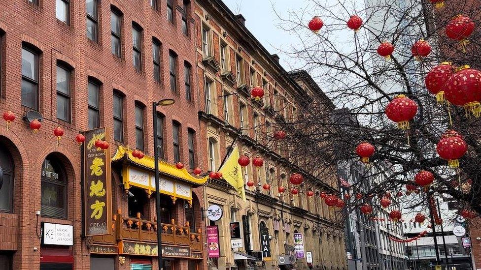 Chinatown in Manchester