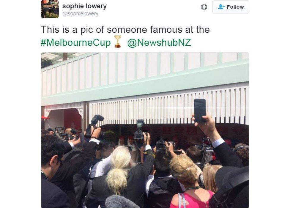 One onlooker's take on the exclusive goings-on at Flemington (1 Nov 2016)