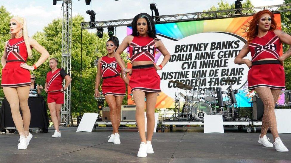 Drag performances on the Equality Stage during day one of Nashville Pride 2022