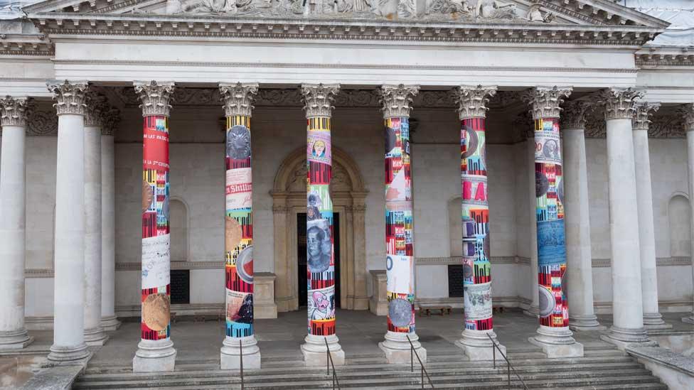 Decorated entrance, the Fitzwilliam Museum