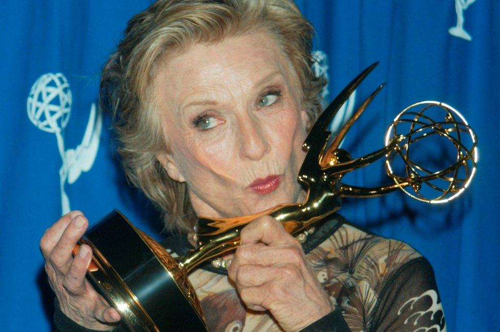 Cloris Leachman at the 2002 Emmy Awards