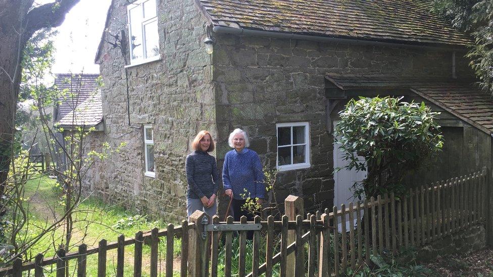 Jean Webb and Jenny Nicholson