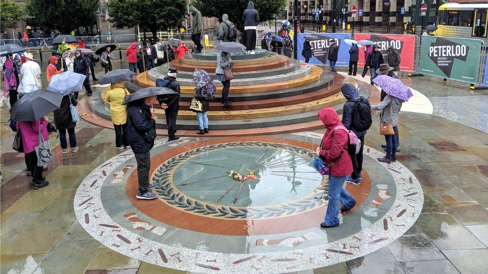 Peterloo memorial