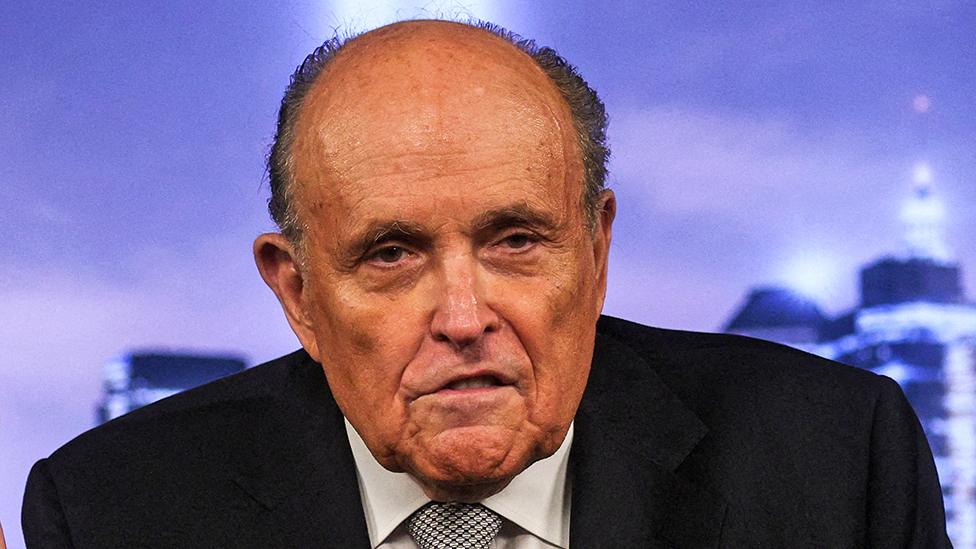 Former New York City Mayor Rudy Giuliani