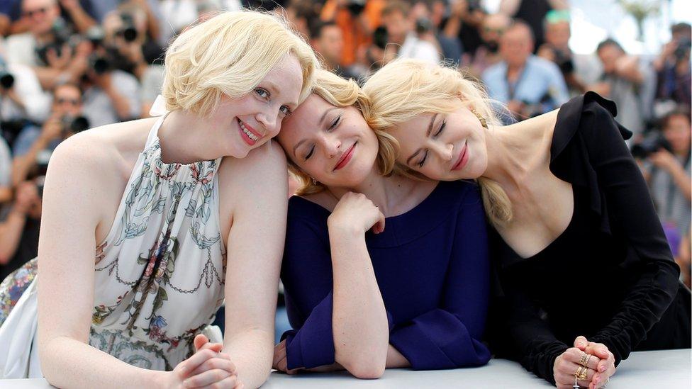 Gwendoline Christie, Elisabeth Moss and Nicole Kidman