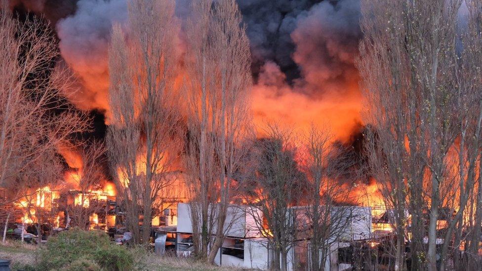 Fire in Hull