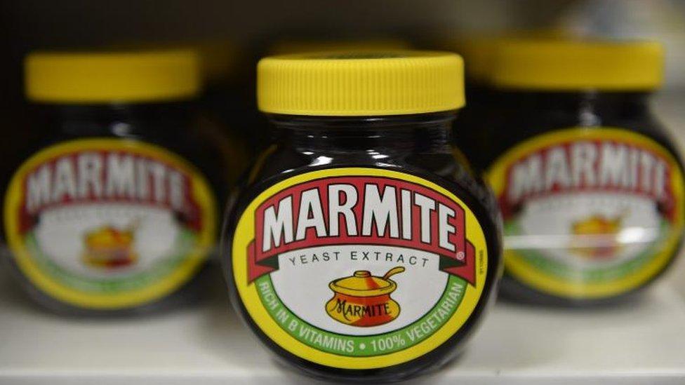 Marmite jars