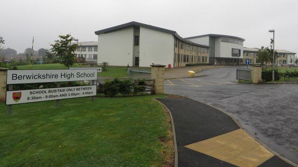 Berwickshire High School in Duns